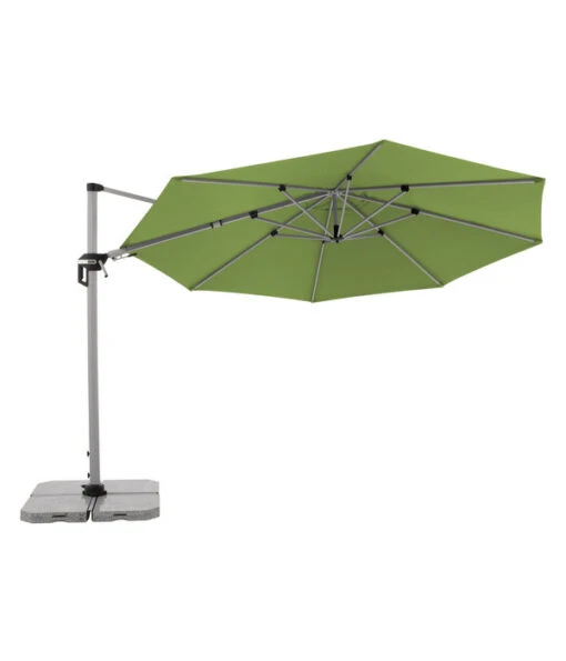 Doppler Pendelschirm Active, Rund, Ca. Ø370 Cm -Freien Garten Rabatt Geschäft 6739064 WE FS 006 PschirmActive370gruen