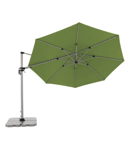 Doppler Pendelschirm Active, Rund, Ca. Ø370 Cm -Freien Garten Rabatt Geschäft 6739064 WE FS 007 PschirmActive370gruen