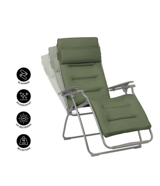 Lafuma Relaxsessel Futura, Be Comfort® -Freien Garten Rabatt Geschäft 6745590 WE IG 001 RELAXSESFUTURAOLIVE