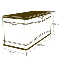 Lifetime Kissenbox, 495 L -Freien Garten Rabatt Geschäft 6752984 WE FS 002 KissenboxXXLLichtgrau