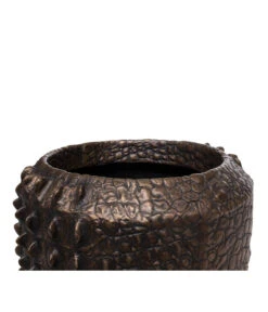 Fleur Ami Kunststoff-Topf Croc, Konisch, Bronze, Ca. Ø47/H56 Cm -Freien Garten Rabatt Geschäft 6758999 WE DE 002 FleurAmiPflanzgefaessCroc