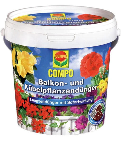 COMPO Balkon- Und Kübelpflanzendünger, 1,2 Kg -Freien Garten Rabatt Geschäft 6768535 WE FS 002 COMPOBalkonundKuebelpflanzenduenger