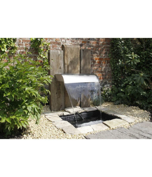 Ubbink Wasserfall-Set Nevada 60, Ca. B60/H13/T33 Cm -Freien Garten Rabatt Geschäft 6790422 WE MO 001 WasserfallNevadaSet60