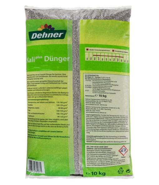 Dehner Kali-Plus Dünger, 10 Kg -Freien Garten Rabatt Geschäft 6856470 WE DE 001 KaliPlus10kg