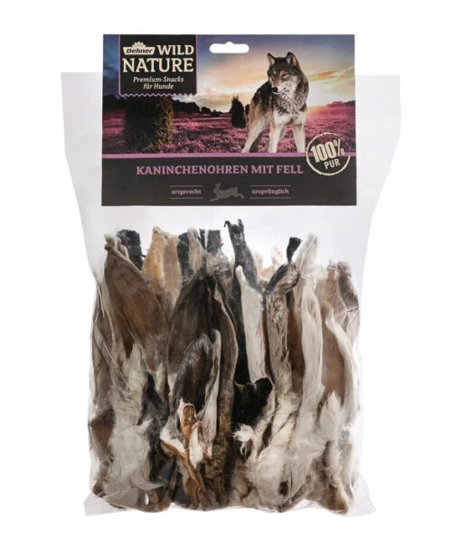 Dehner Wild Nature Hundesnack Kaninchenohren Mit Fell, 500 G -Freien Garten Rabatt Geschäft 6913362 WE FS 001 WNSnackKaninchenohrenFell500g