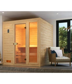 Weka Sauna Valida Plus Mit Glastür Und Fenster Inkl. Ofen, Ca. B189/H204/T172 Cm -Freien Garten Rabatt Geschäft 6914592 WE MO 002 WekaSaunaValidaPlusmitGlastuer