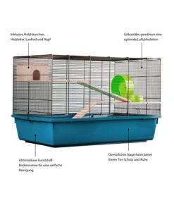 Dehner Lieblinge Nagerheim Paleromo, Ca. B75/H50/T47 Cm -Freien Garten Rabatt Geschäft 6917652 WE IG 003 NagerheimPalermo75blau