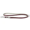 Das Lederband Führleine Style Amsterdam Merlot/Grey -Freien Garten Rabatt Geschäft M200009591 WE FS 001 DasLederbandFuehrleineStyleAmsterdamMerlotGrau