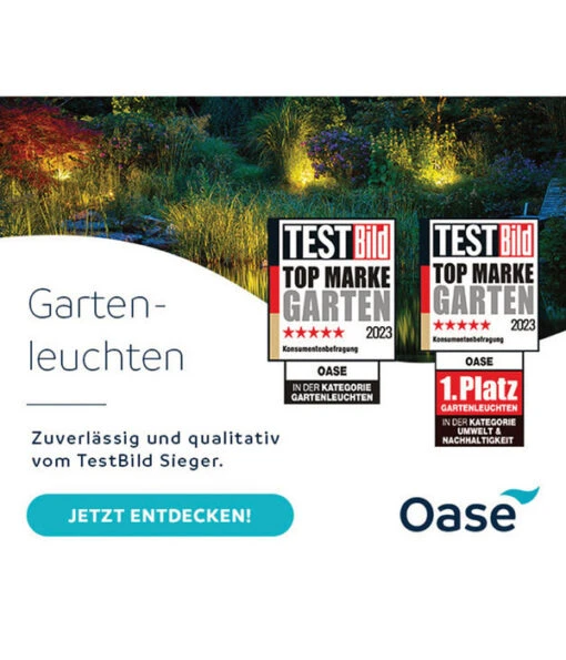 Oase LED-Beleuchtung LunAqua Classic LED Set 3 -Freien Garten Rabatt Geschäft OaseTestsiegerGartenleuchten