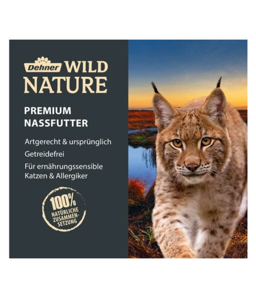 Dehner Wild Nature Nassfutter Für Katzen Hügelland Kitten, Huhn, 16 X 85 G -Freien Garten Rabatt Geschäft WE DE Markengrafik DehnerWildNatureKatzeNassfutter 2